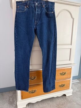 Levi's Men's 501’s in Dark Blue Denim